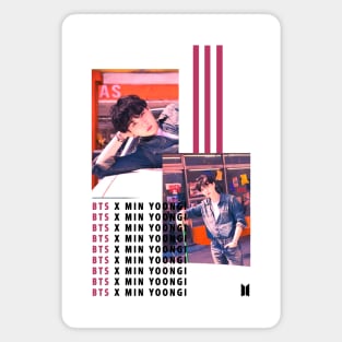 Kpop Designs Suga BTS Magnet